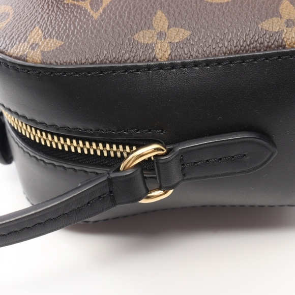 Louis Vuitton Saintonge Monogram Noir Shoulder Bag Brown - Picture 7 of 8